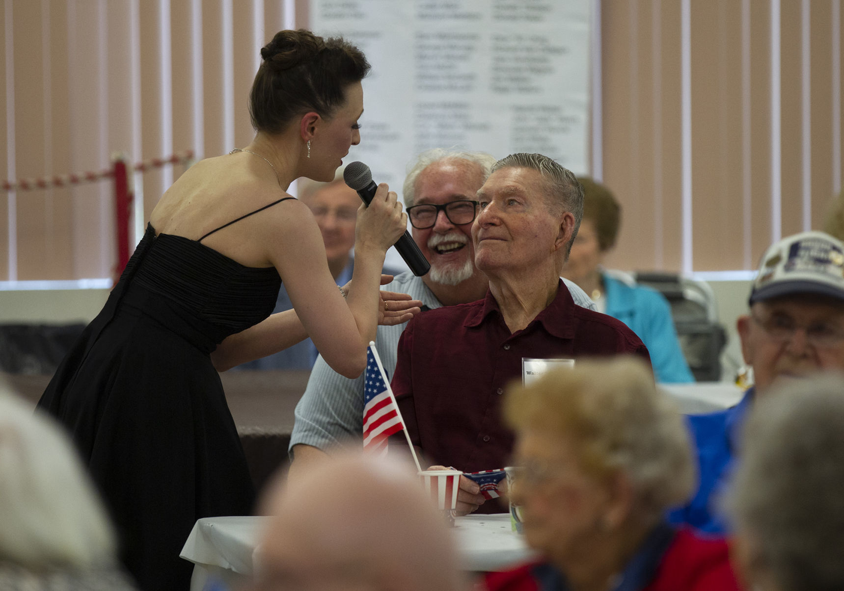 WWII veterans lunch